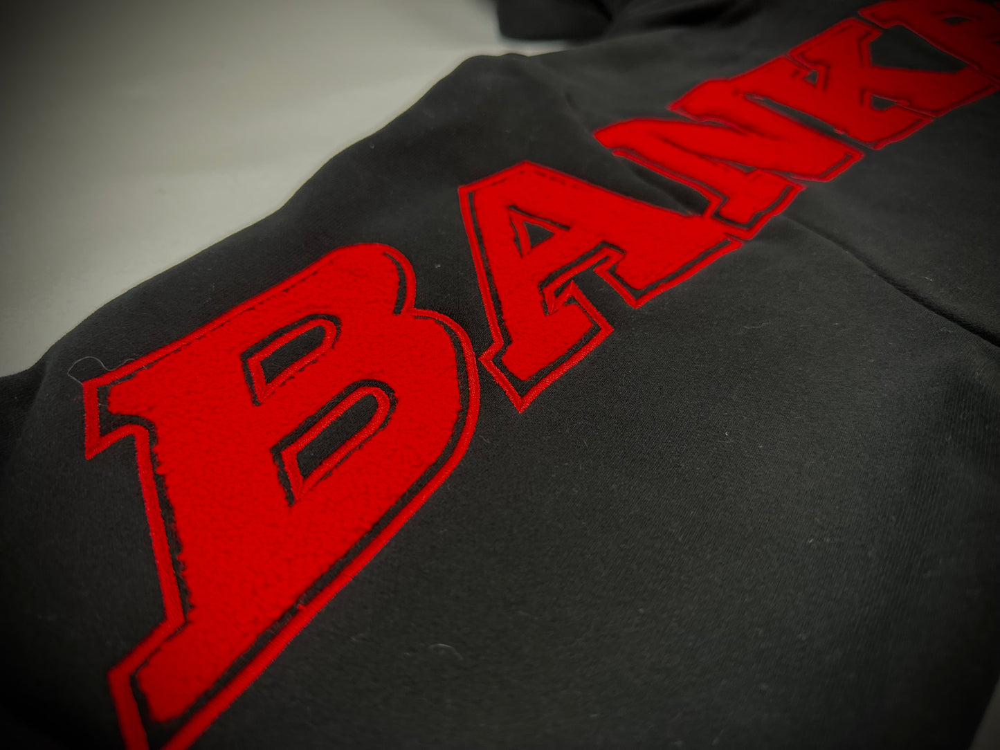 BANKROLLA BLK & RED HOODIE