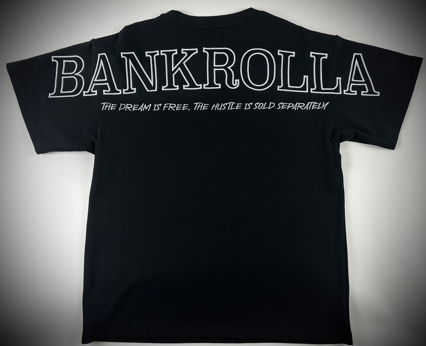 BANKROLLA BLK & WHITE BOX TEE